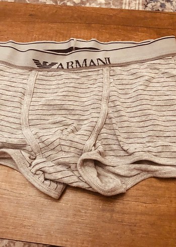 5 Yaş Beden gri Renk Bej Erkek Atletik Fit Boxer 5 yaş
