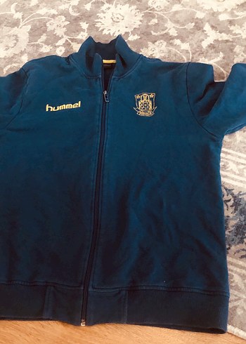l Beden Erkek Çocuk Lacivert Fermuarlı Sweatshirt L beden