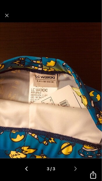 Waikiki Mayo 3/4 yaş - Görsel 3