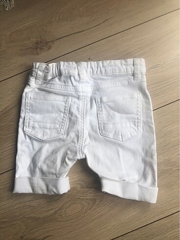 12-18 Ay Beden beyaz Renk Waikiki Kot şort 12/18 aylık