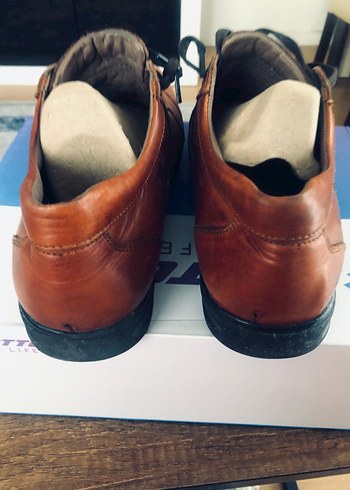 Kahverengi Erkek Ayakkabı Bağcıkları 40 - Görsel 3