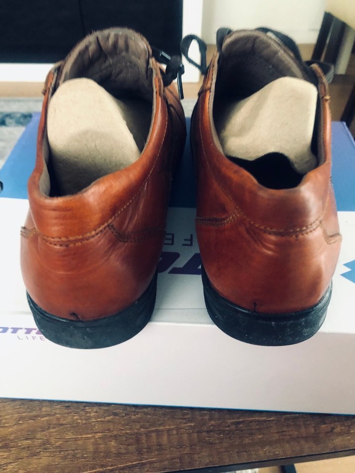 Kahverengi Erkek Ayakkabı Bağcıkları 40 - Görsel 3