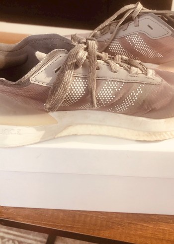 Bej Bağcıklı erkek Spor Ayakkabı - Görsel 4