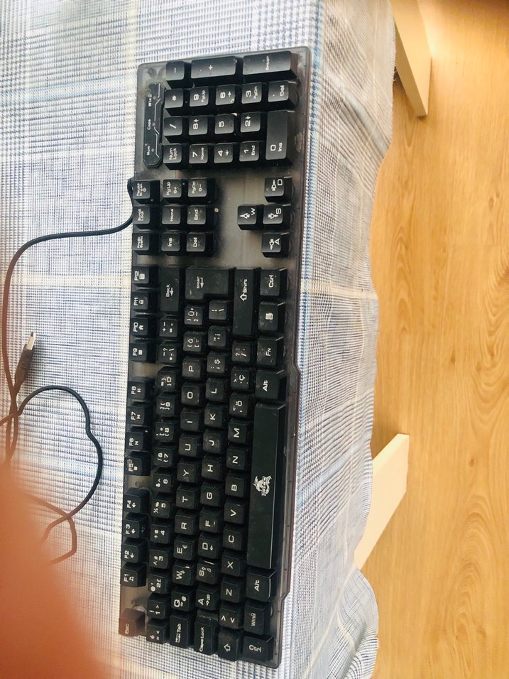 Siyah Kablolu Mekanik Klavye - Görsel 5