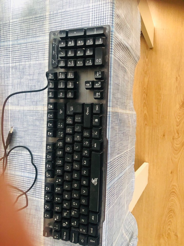 Siyah Kablolu Mekanik Klavye - Görsel 4