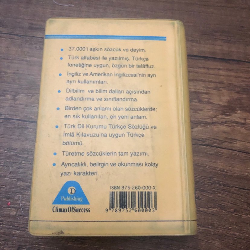 Cep Boy İngilizce-Türkçe Sözlük - Görsel 2