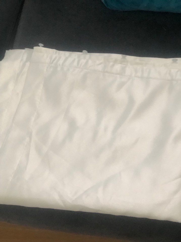 Saten güneşlik 1.90X270 kırık beyaz - Görsel 2