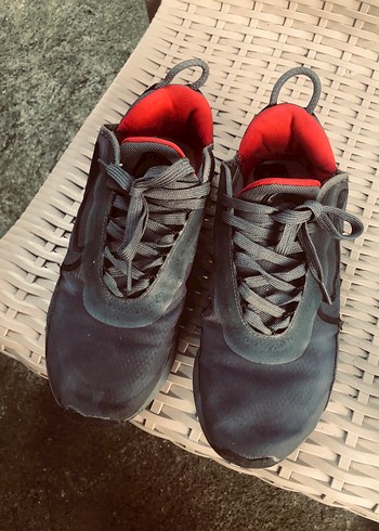 Gri Erkek Spor Ayakkabı Bağcıkları Nike 41 - Görsel 2