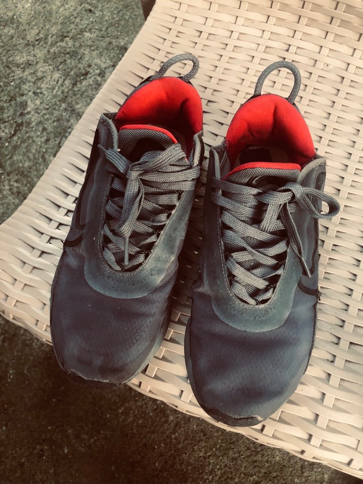 Gri Erkek Spor Ayakkabı Bağcıkları Nike 41 - Görsel 2