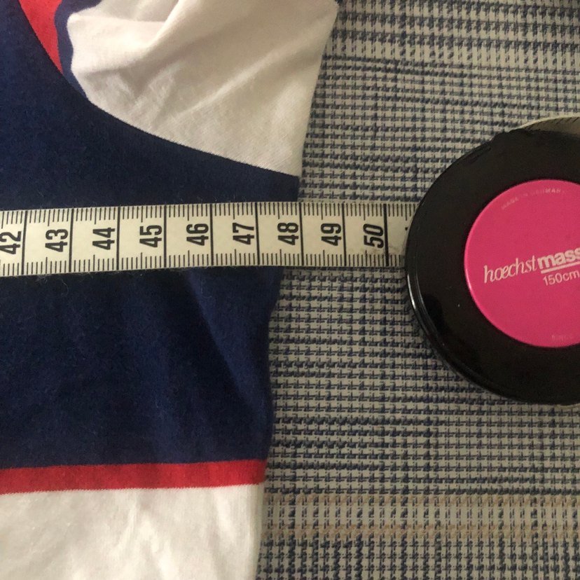 Çizgili V Yaka Erkek Polo Tişört XL - Görsel 4