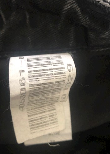 Zara Gri Bol Kesim Uzun Kadın Kot Pantolon