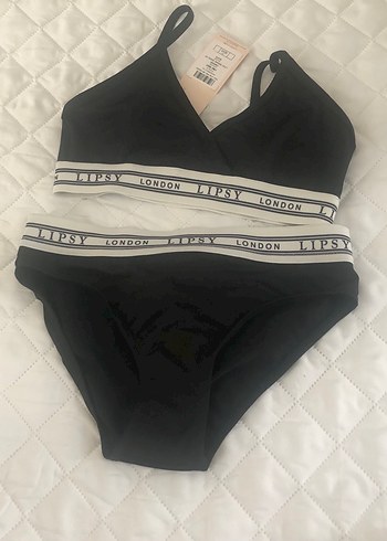 Lipsy Siyah bikini takımı 9/10 yaş