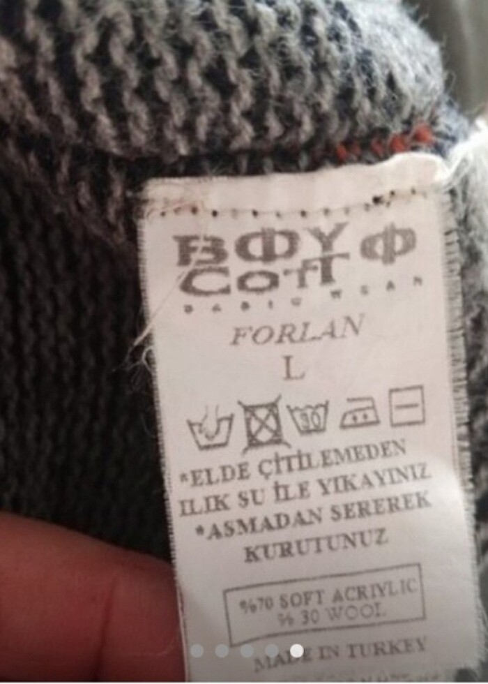 Erkek kazak - Görsel 3