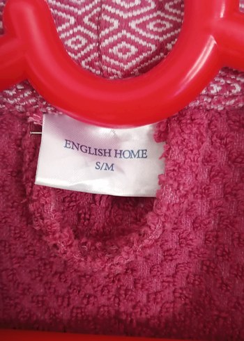 Pembe Bohem Tarzı Bornoz - Görsel 4