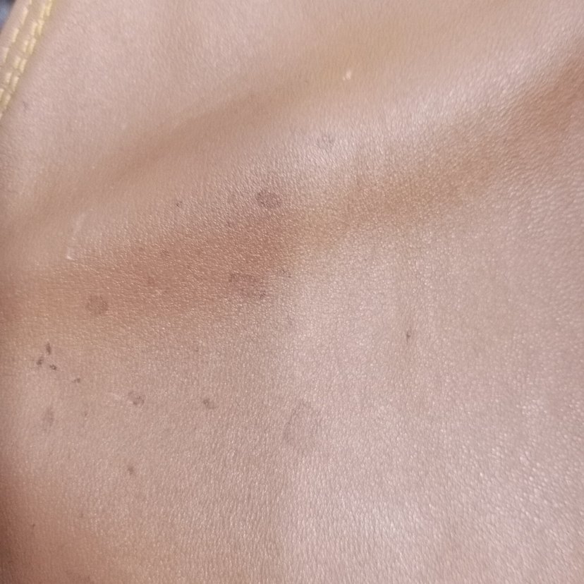 Düğmeli Kahverengi Deri Erkek Biker Yelek - Görsel 4