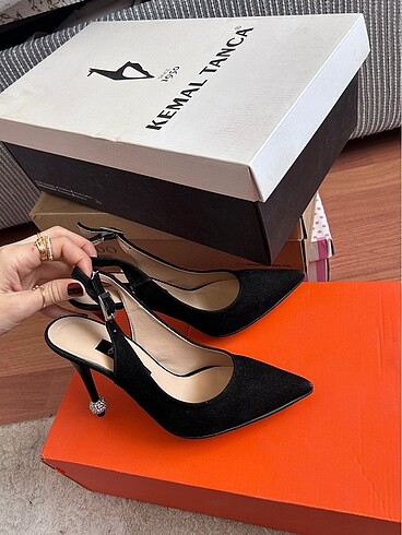 36 Beden siyah Renk Siyah sürt stiletto