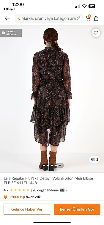 Trendyol & Milla Midi elbise