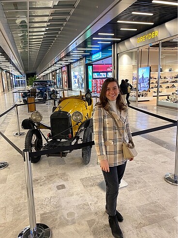 34 Beden Çameli ceket