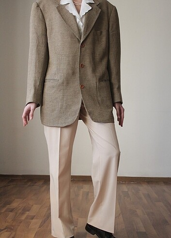 44 Beden siyah Renk Blazer 
