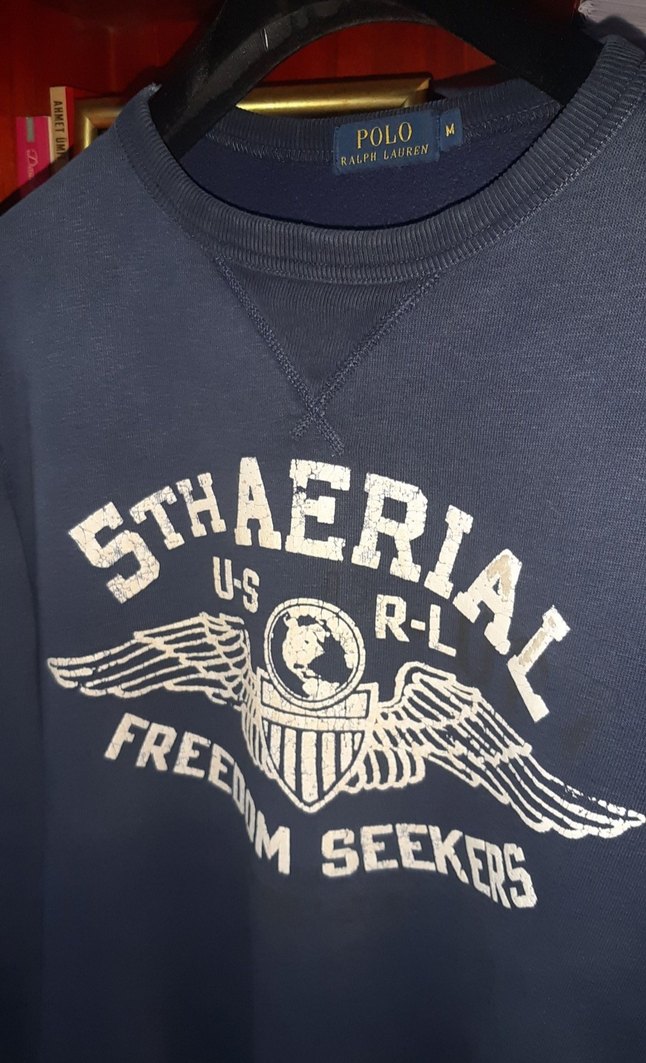 Ralph lauren military sweat shirt - Görsel 2