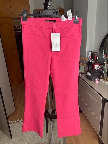 Zara pembe pantolon