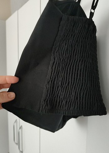 Siyah Straplez Gotik Bustiyer - Görsel 3