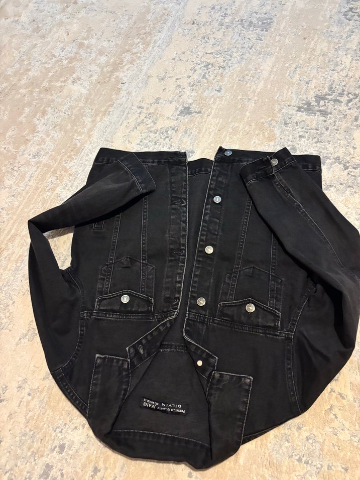 Siyah Kot Ceket - Görsel 3