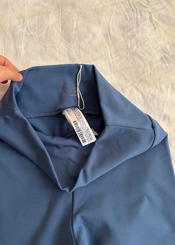 Oysho Mavi Kadın Spor Tayt - Görsel 2