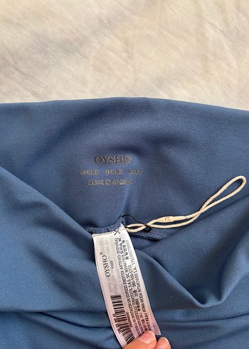 Oysho Mavi Kadın Spor Tayt - Görsel 5