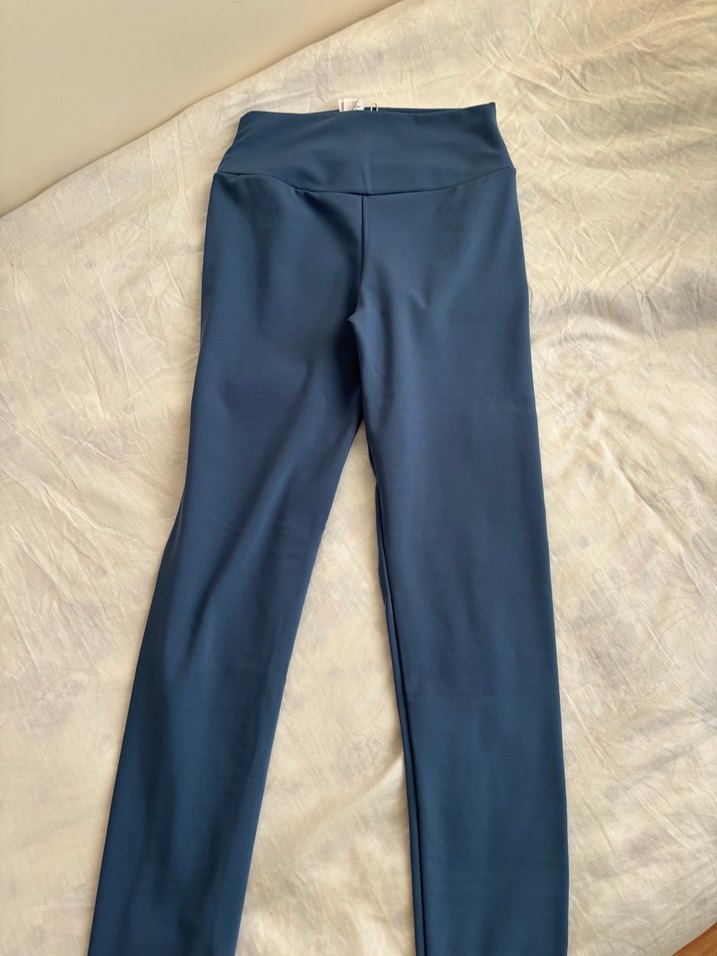 Oysho Mavi Kadın Spor Tayt - Görsel 4