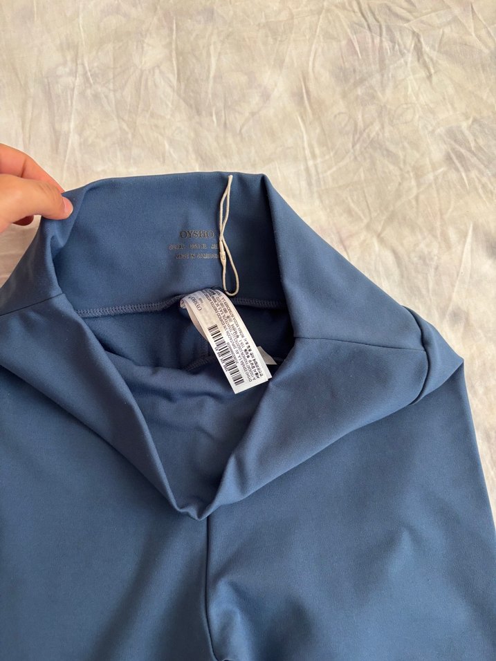 Oysho Mavi Kadın Spor Tayt - Görsel 2