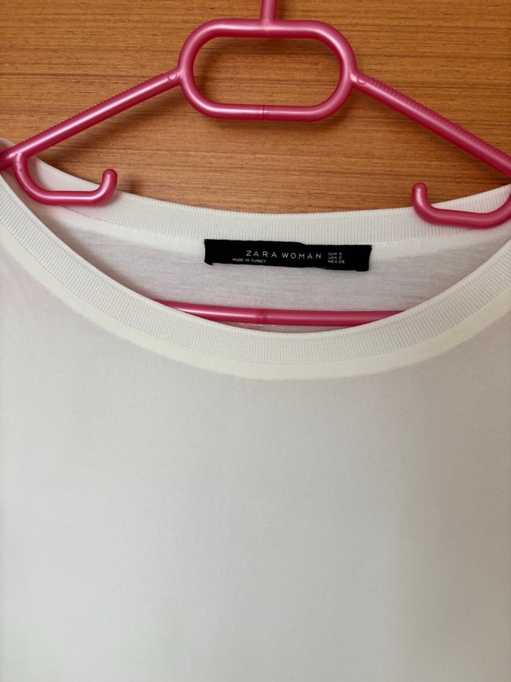 Beyaz Salaş Kadın Bluz - Görsel 2