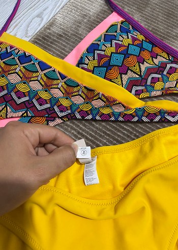 Penti Bohem Tarz Mini Sarı Bikini