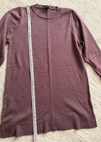 lcw kadın mor triko tunik - Görsel 4