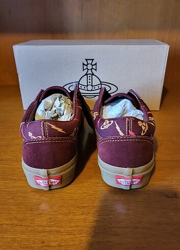 36 Beden bordo Renk Vans X Vivienne Westwood (Old Skool)