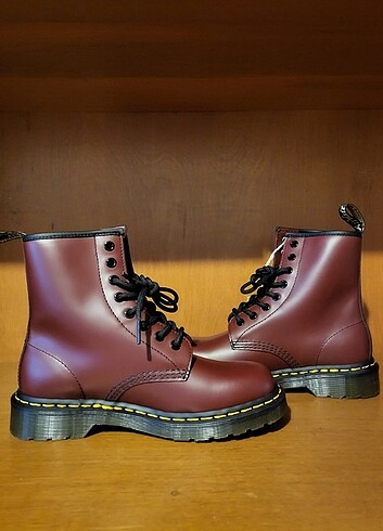 37 Beden bordo Renk Dr. Martens 1460 Cherry Red