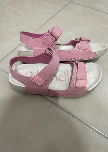 33 Beden pembe Renk BENETTON KIZ ÇOCUK SANDALET