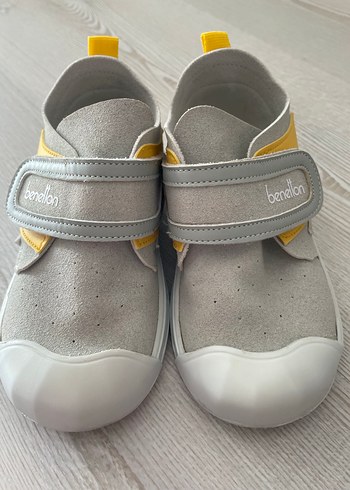 Sarı Detaylı Erkek Bebek İlk Adım Ayakkabısı - Görsel 3