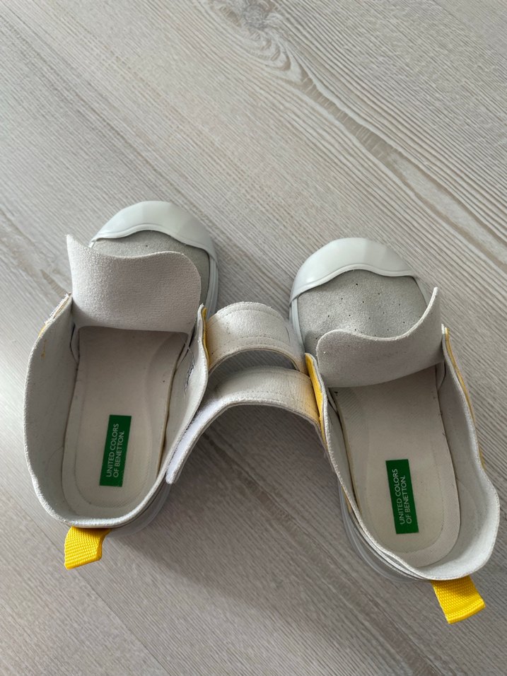 Sarı Detaylı Erkek Bebek İlk Adım Ayakkabısı - Görsel 5