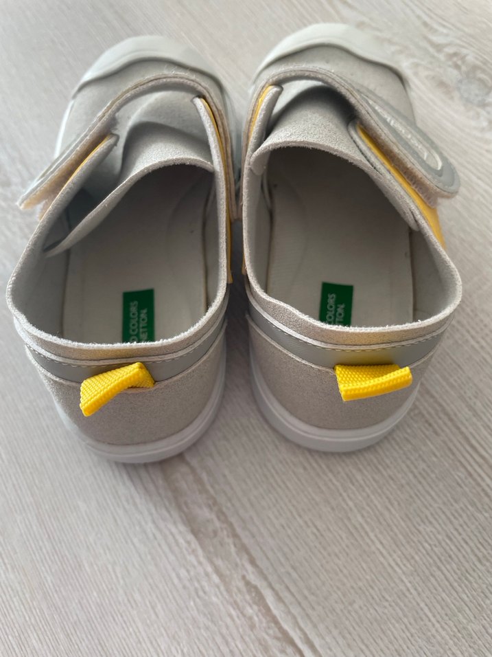 Sarı Detaylı Erkek Bebek İlk Adım Ayakkabısı - Görsel 4