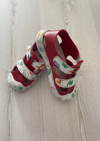 Renkli Erkek Çocuk Kaydırmaz Terlik Sandalet - Görsel 2