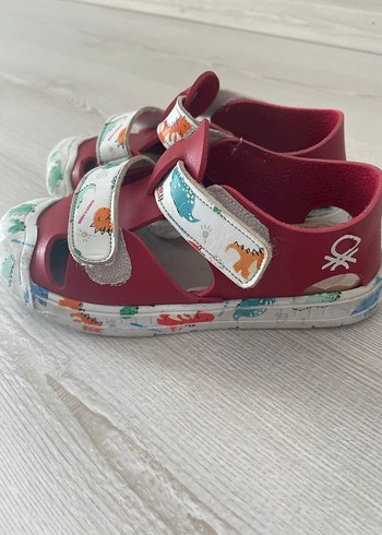 Renkli Erkek Çocuk Kaydırmaz Terlik Sandalet - Görsel 6