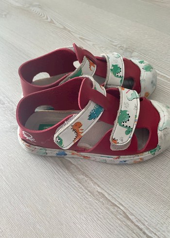 Renkli Erkek Çocuk Kaydırmaz Terlik Sandalet - Görsel 5