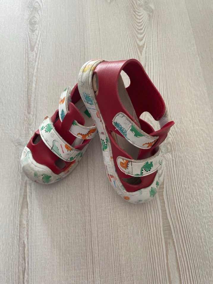 Renkli Erkek Çocuk Kaydırmaz Terlik Sandalet - Görsel 2