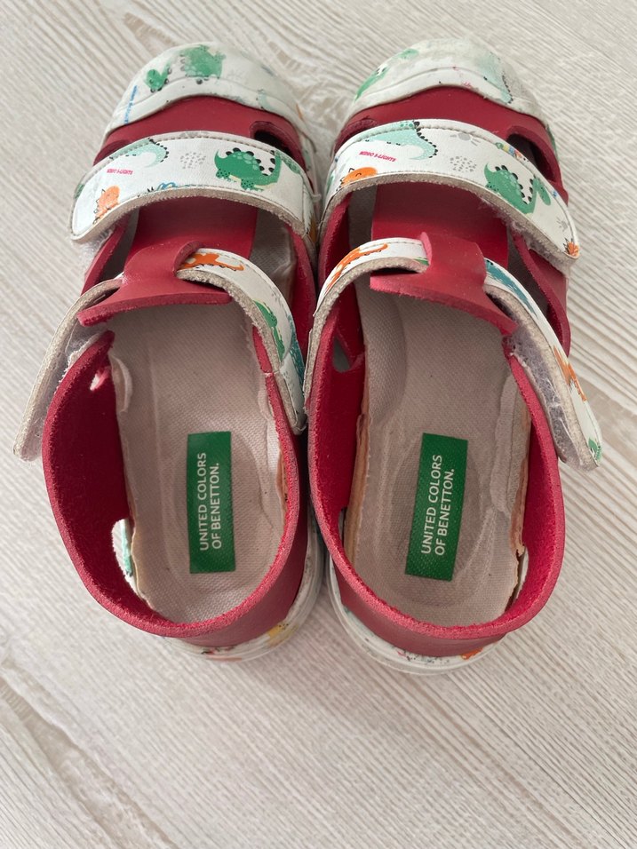 Renkli Erkek Çocuk Kaydırmaz Terlik Sandalet - Görsel 4