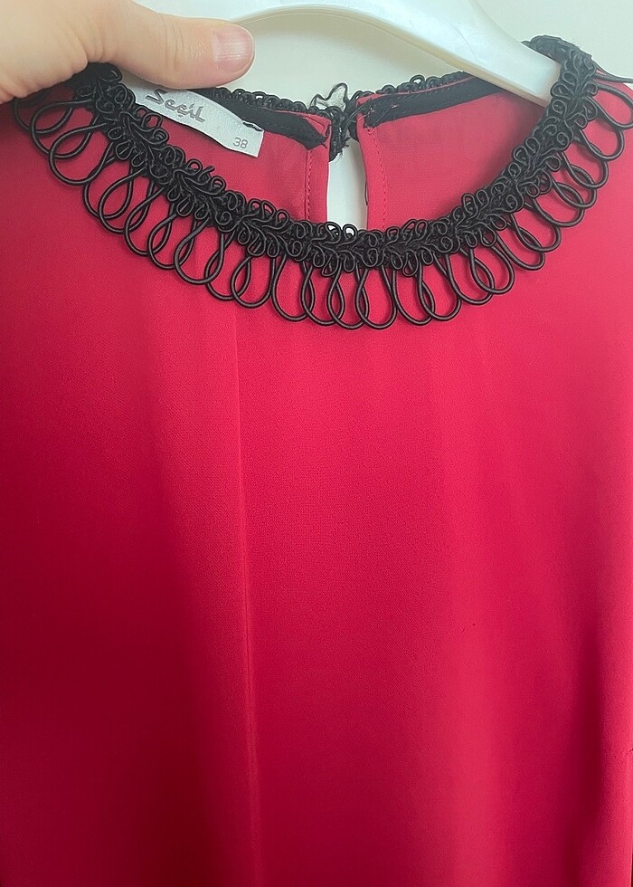 SEÇİL KREP KUMAŞ 38 BEDEN BLUZ - Görsel 4