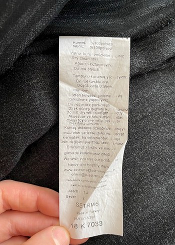 Setrms Uzun Siyah Nakışlı Gotik İkili Takım - Görsel 4