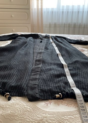 Setrms Uzun Siyah Nakışlı Gotik İkili Takım - Görsel 6