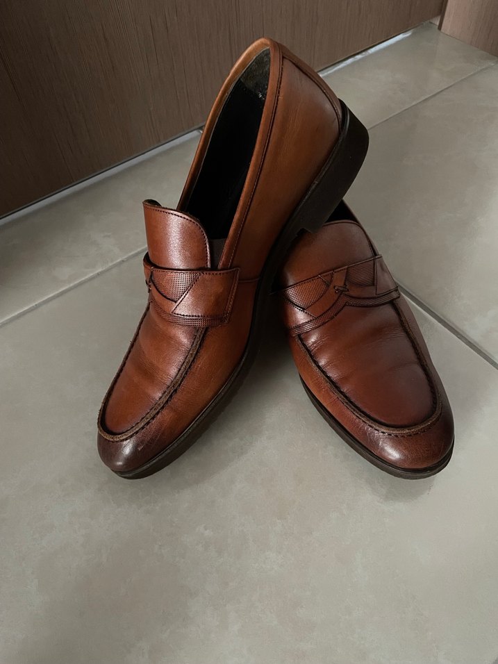 PAUL BRANCO Marka Kahverengi Deri Klasik Erkek Ayakkabısı - Görsel 5