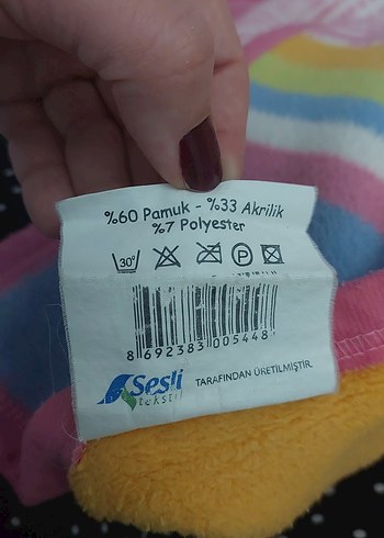 Pembe Baskılı Çocuk Battaniyesi - Görsel 4